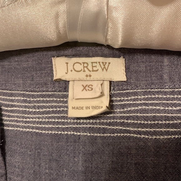 J. Crew Cotton Tunic, Soutache Trim, Button cuffs, XS on Tag - Fits like M, Boho - Picture 8 of 10